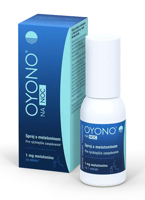 Balení produktu OYONO® na noc sprej