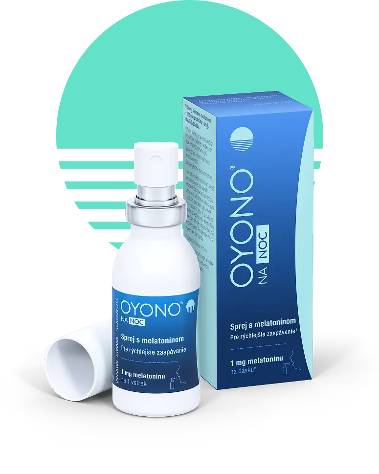 Balení produktu OYONO® na noc sprej