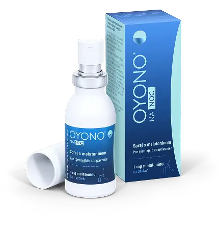 Balení produktu OYONO® na noc sprej