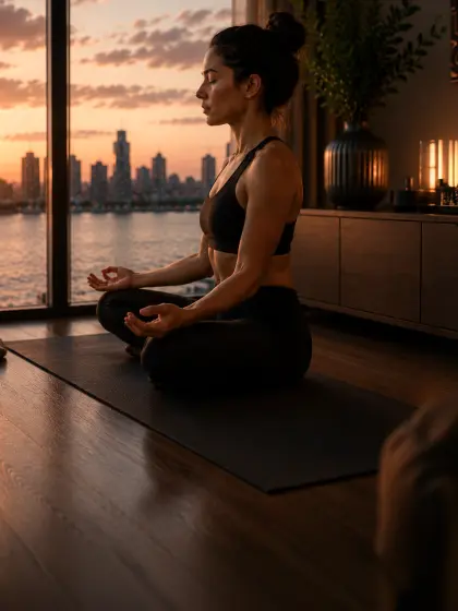 Doprajte si upokojujúci večerný rituál: čítanie, relaxačnú hudbu alebo meditáciu.
